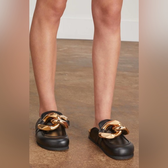 NWB JW Anderson Chain Loafers Mules Sz 39 - Picture 2 of 13
